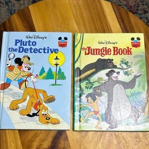Disney Storybook Collection - Blue and Yellow Covers